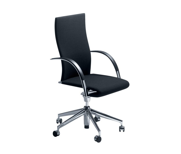 Home Bureaustoel Ahrend 220 met ergonomische ondersteuning, verstelbare zithoogte en armleggers voor optimaal zitcomfort